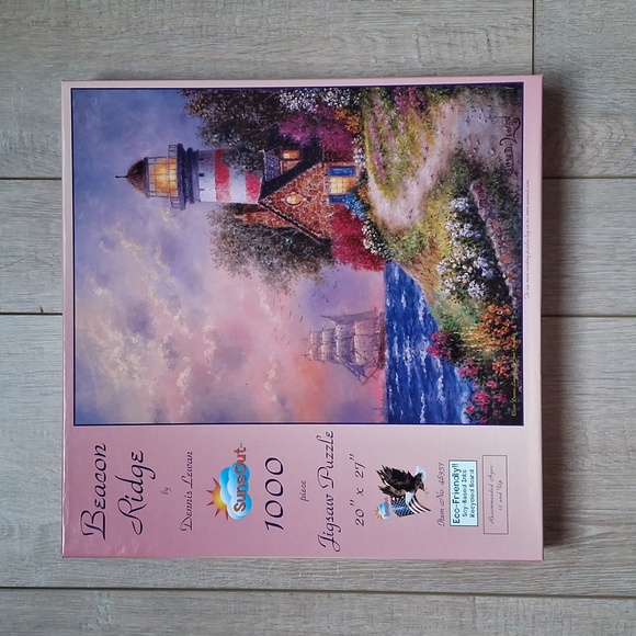 2 x 1000pc Puzzle Beacon Ridge & Brooklyn Heights - Picture 2 of 3